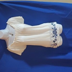 Womens Cotton Short sleeve tee Blouse